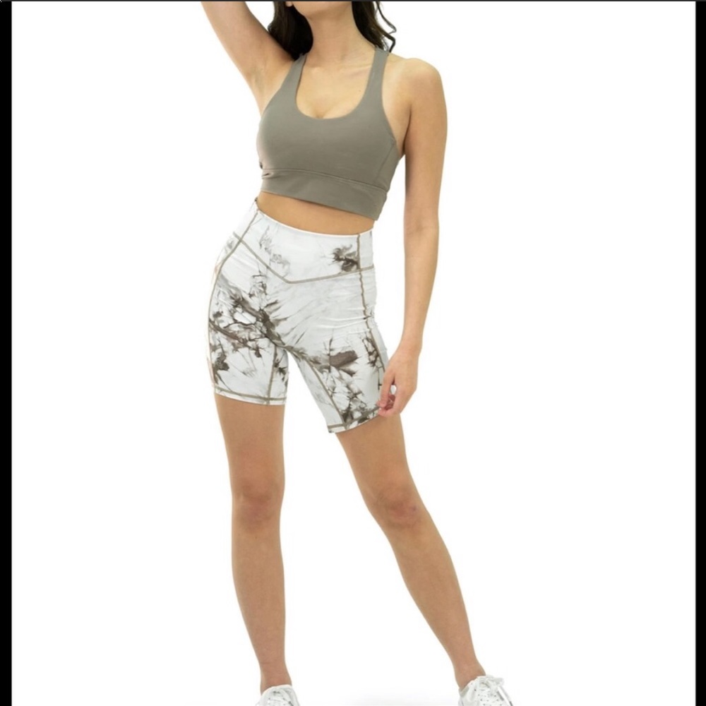 Rider short - tie dye sea salt